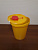 Емкость-контейнер д/колюще-режущих мед. отходов класса Б 1л цвет желтый МК-01